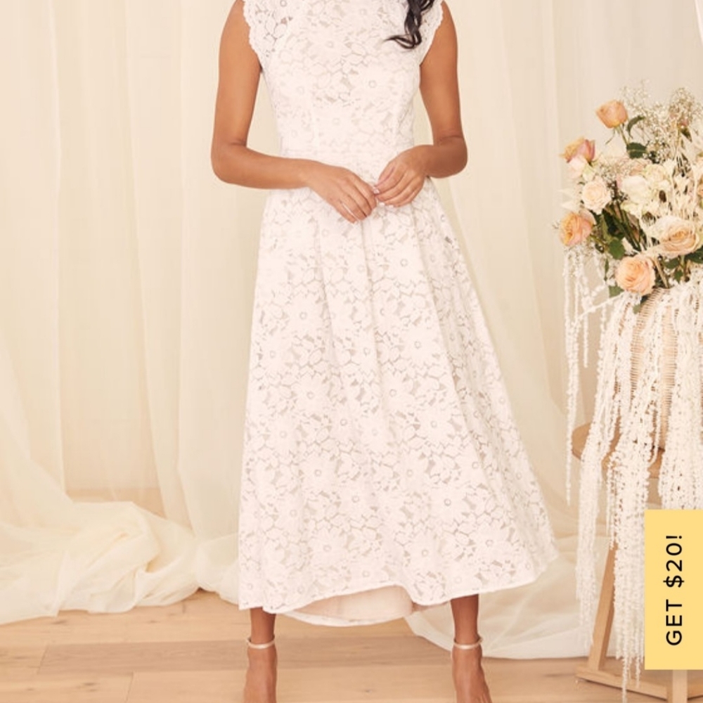 White dress